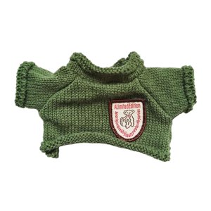 Magideal - Suéter De Cuello Redondo Para Muñecas De Tela, Fabricación De Muñecas, Accesorios De Fotografía, Ropa De Muñeca De Moda De Fantasía, Trajes De Muñeca Oso Verde