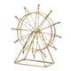 thumbnail image 1 of Escultura Giratoria Decorativa Modelo Rueda De Mesa Para Estantería Recuerdo Dorado, 1 of 5