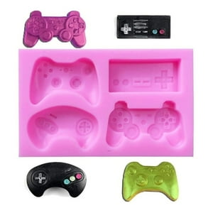 Genérico - Molde De Silicona Fondant Joystick Y Playstation