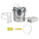 thumbnail image 3 of Máquina de ordeño de 5L, bomba de vacío de pulsación, ordeñador de cabra, cubo de acero inoxidable, ordeñador de ovejas y cabras, para ganado, cabras A, 3 of 5