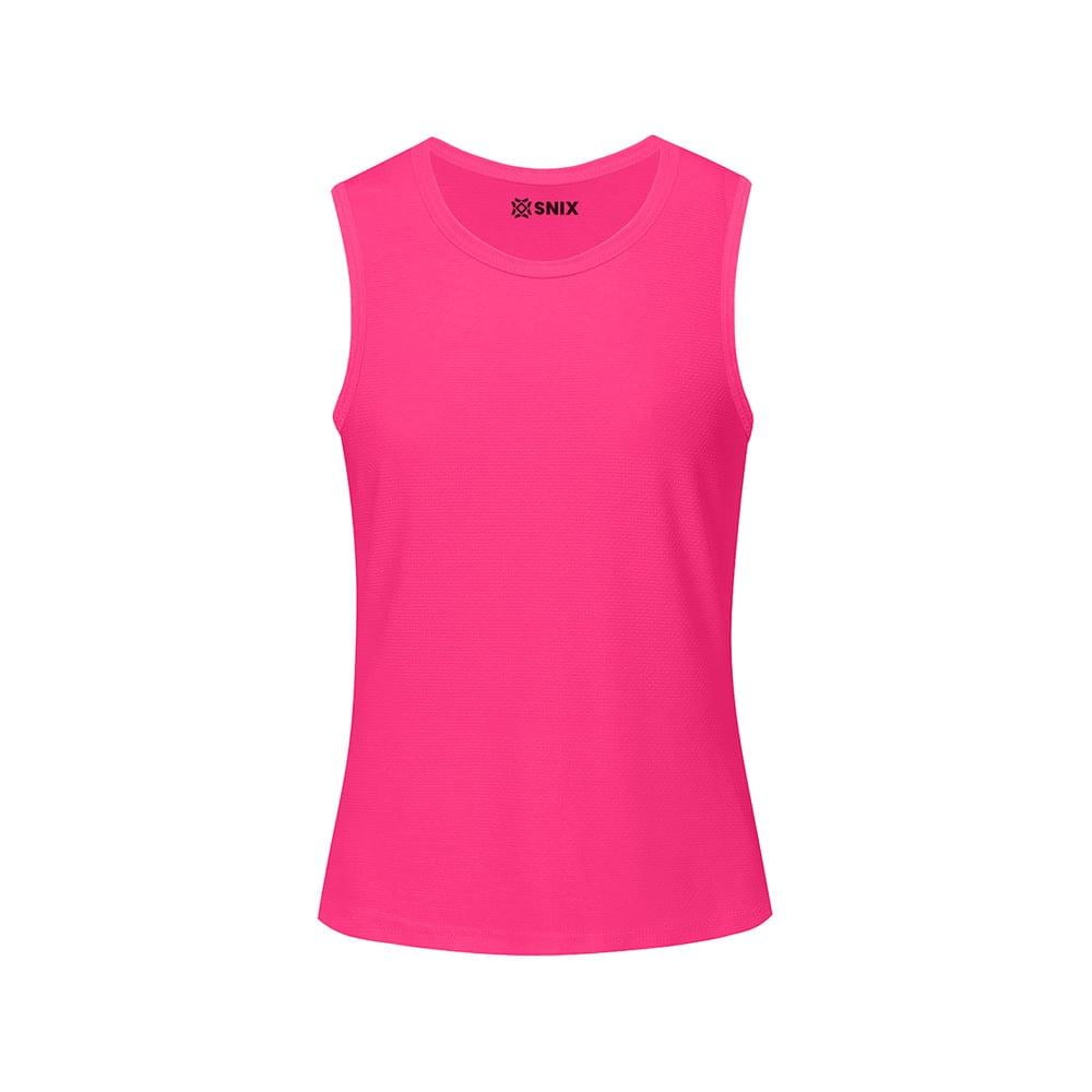 Snix - Camiseta Femenina Dry Fit Sin Mangas - Fucsia Talla L