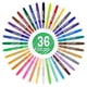 thumbnail image 2 of Juego de crayones giratorios U.S. Art Supply Jumbo, 36 colores, lavables, 2 of 6