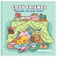 thumbnail image 1 of Libro Cozy Friends. Personajes Retro Para Colo, 1 of 2