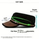 thumbnail image 2 of Men & Women's Cotton Sun Protection Flat Top Military Hat - Perfect for Any Outfit!, 2 of 3