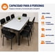 thumbnail image 2 of Mesa Comedor Industrial 8 Personas 180 x 80 cm Alta Resistencia, 2 of 6