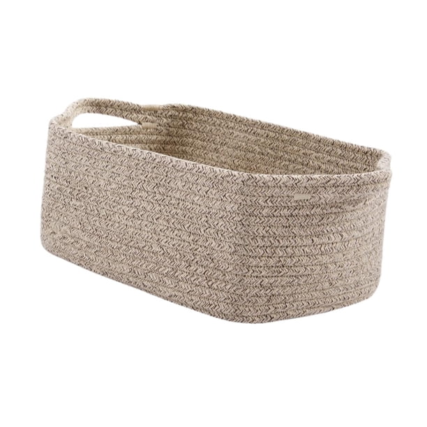 Cesta de almacenamiento Cesta de almacenamiento de ropa Cesta de regalo Cesta de lavandería Cesta de pañales para bebé Cesta para niños Contenedores d caqui
