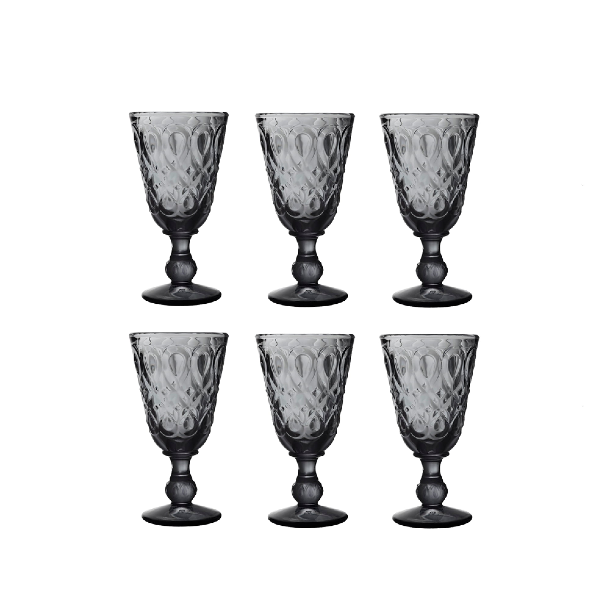 Larochere - Set 6 Copas De Vino 230ml Gris Lyonnais