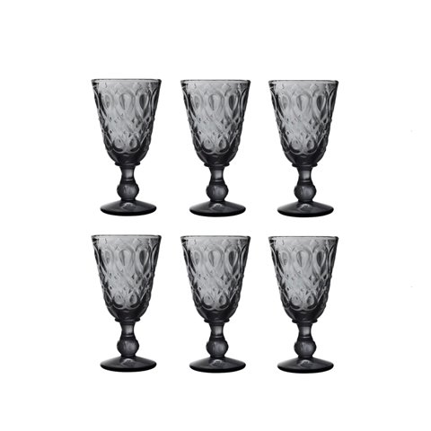 Larochere - Set 6 Copas De Vino 230Ml Gris Lyonnais