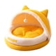 thumbnail image 5 of Nido Para Gatos Semicerrado, Caseta Para Gatos De Interior, Cueva Para Cachorros Y Gatitos, Color Amarillo M, 5 of 5