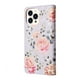 thumbnail image 5 of FOXDOCK Funda Tipo Cartera Floral para iPhone 15 Pro ,Funda con Tapa de Cuero PU, Protección Antigolpes con Ranuras para Tarjetas y Soporte, 5 of 5