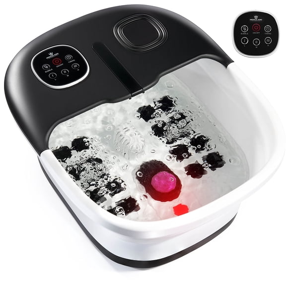 Masajeador de baño para pies Medical King con calor, masaje y chorros