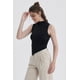 thumbnail image 2 of Polera Mujer Basta Asimétrica Negro, 2 of 4