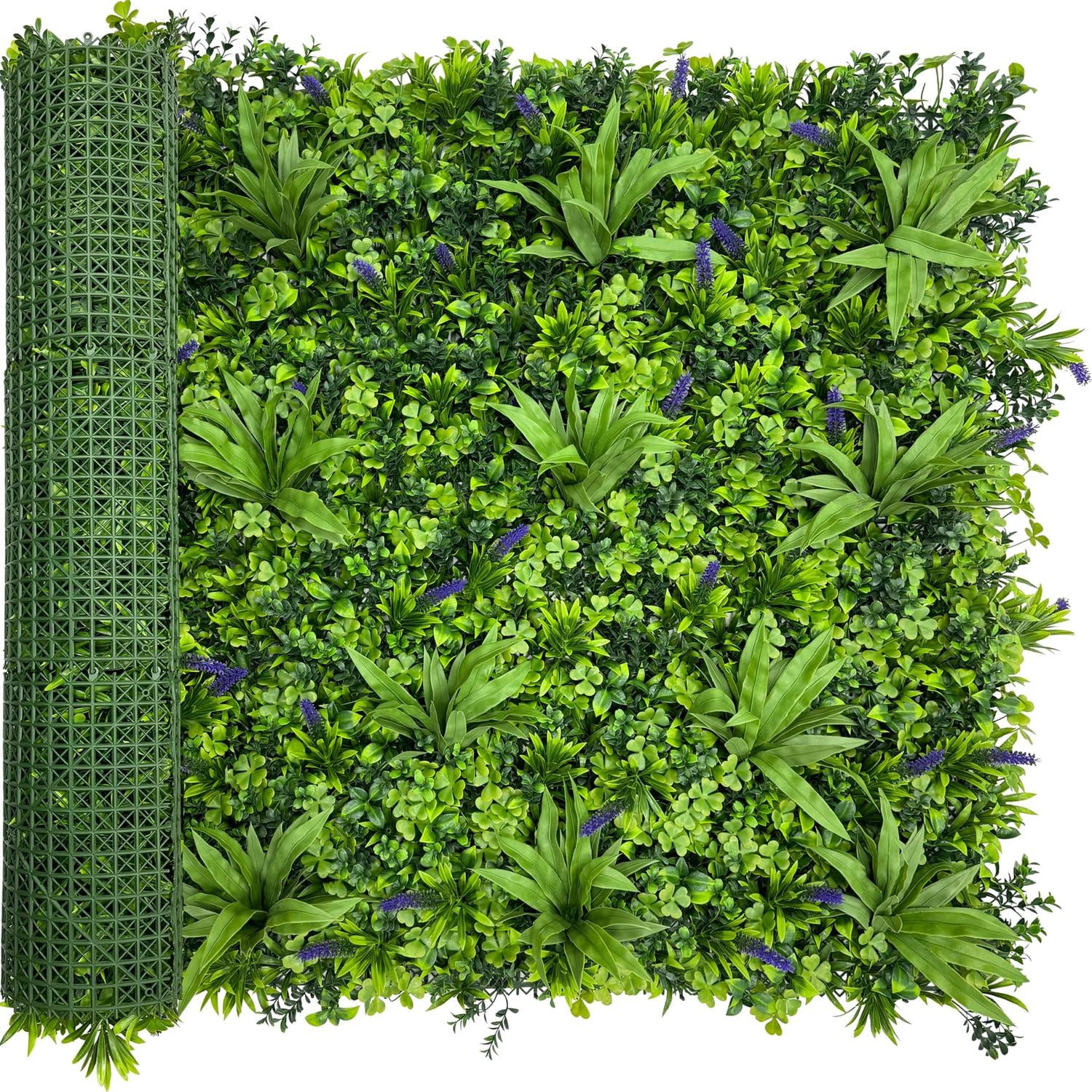 Arbusto Real - Jardín Muro Vertical Artificial F Palmeta Plantas 60x40 Cm