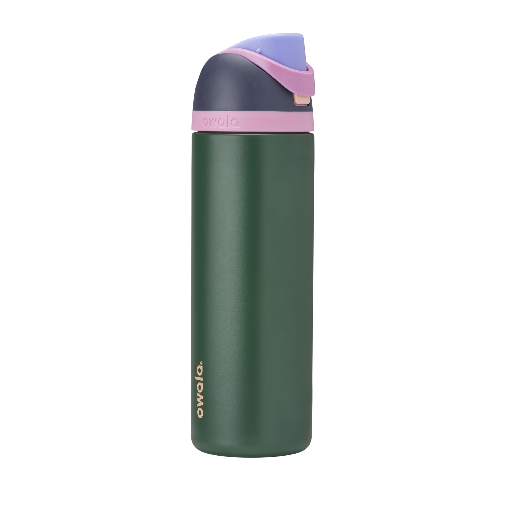 Botella De Agua Thermos Owala Freesip De 710 Ml, Color Azul Y Verde