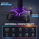 thumbnail image 5 of Estación de carga multidispositivo con soporte para auriculares con iluminación RGB, concentrador USB compatible con PS5/PS4/Xbox/Switc Pro Controllers & Headse-Negro, 5 of 8