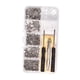 thumbnail image 3 of 500 Piezas Tornillos Tuercas Kit De Herramientas De Reparación De Anteojos Micro Destornillador Gafas, 3 of 5