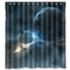 thumbnail image 1 of Cortina de ducha Ative Amazing Galaxy Star Wars, juego de cortinas de baño con ganchos, tamaño 60 x 72 pulgadas, 1 of 3