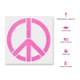 thumbnail image 2 of Plantilla Stencil Revolution – Señal de Paz, 2 of 5