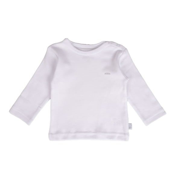 Camiseta Bebe Unisex Pack 2 pcs Blanco Pillin