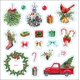 thumbnail image 5 of Libro de pegatinas Peter Pauper Press Merry & Bright Christmas, 5 of 9