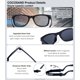 thumbnail image 4 of Gafas de sol para bebés COCOSAND, flexibles, polarizadas, UV, 0-24 meses, 4 of 7