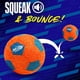 thumbnail image 2 of Pelota Nerf Dog XWeave Squeak Grande Naranja Azul, 2 of 3