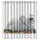 thumbnail image 1 of Cortina de ducha North Norm Bear, juego de cortinas de baño con ganchos, tamaño 66 x 72 pulgadas, 1 of 3