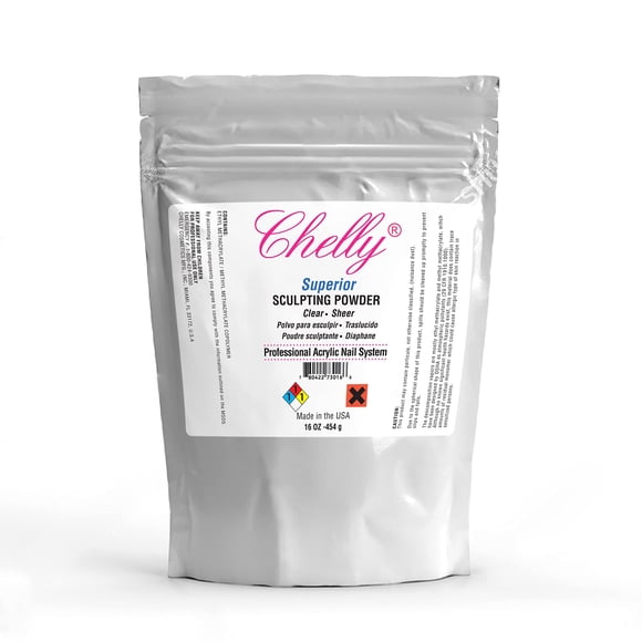 Polvo para esculpir YSSER Chelly Clear Blush Pink 454 g