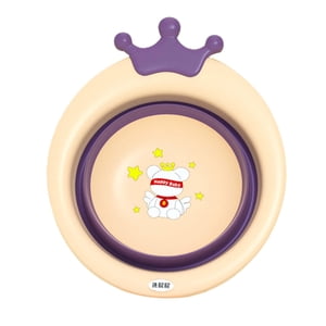 Magideal - Lavabo Plegable Para Bañera De Bebé, Duradero, Lavado De Manos De Pies Y Cara, Lavabo Ligero Para Camping, Lavabo Plegable Portátil Para Niños Y Bebés Rosa