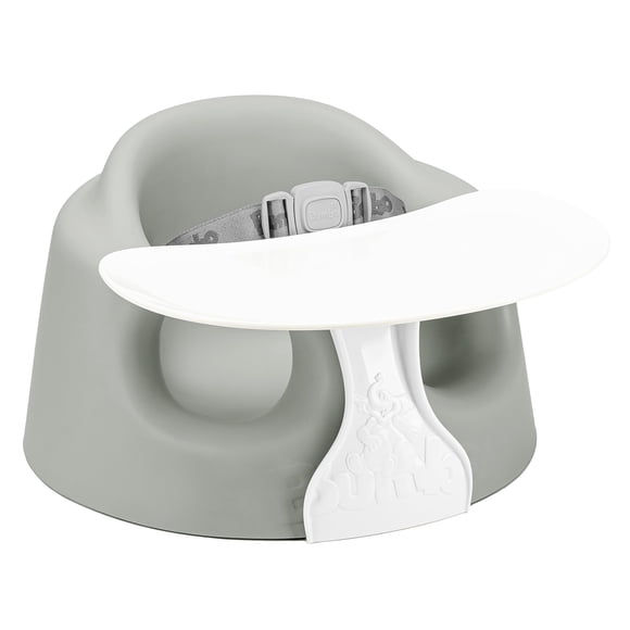 Asiento para bebé Bumbo Soft Foam Plus+ con bandeja, Monsoon