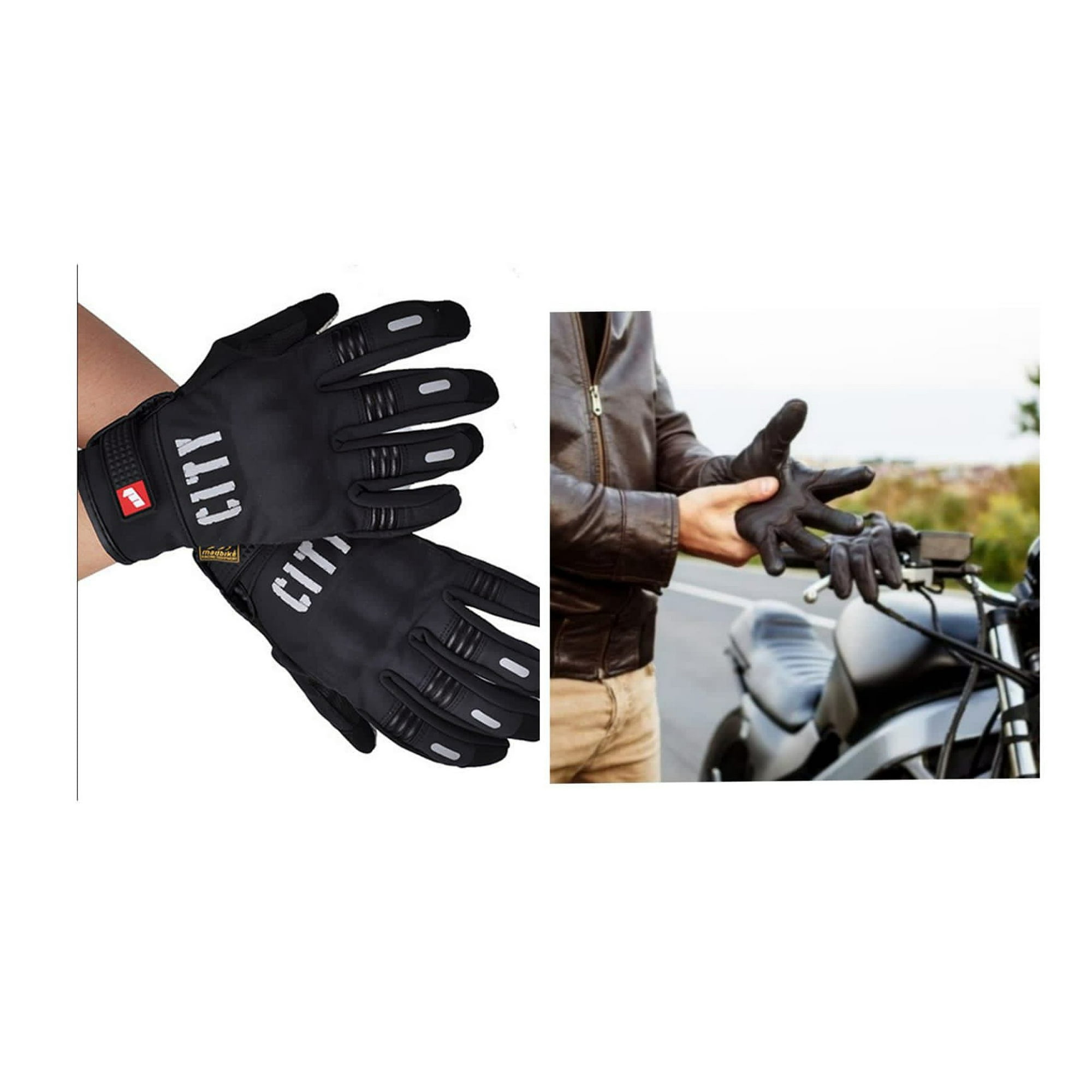 Mundo Accesorios - Guantes Para Motos Madbike City Talla L