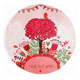thumbnail image 1 of Alfombra Circular Estampada 100cm Fucsia Árbol Corazón, 1 of 3