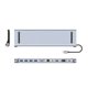 thumbnail image 2 of Hub USB-C 11 En 1 Adaptador Multipuerto Con Hdmi 4K Vga Usb 3.0 Rj45 Sd Tf Audio Carga Pd 100W Gris Compatible Notebook Laptop PC Macbook, 2 of 9