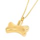 thumbnail image 1 of Colgante, Collar, Cadena, Pata De Perro, Hueso, Joyería Conmemorativa, Encanto, Oro, Blanco, 1 of 5