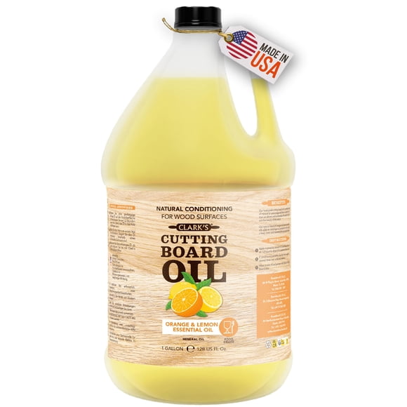 Aceite para Tablas de Cortar CLARK'S 3,8 L Aroma Cítrico