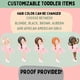 thumbnail image 3 of Ropa De Cama Científica Personalizada Para Niños Pequeños, 3 of 3