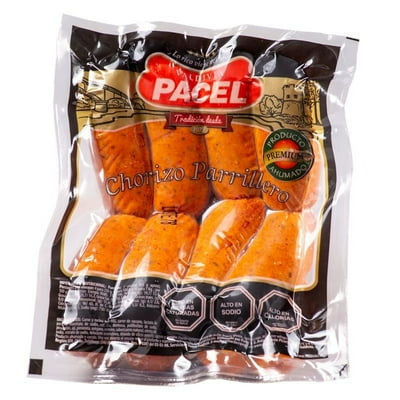 Chorizo Parrillero Artesanal Ahumado 8 Un 500 Gr Pacel