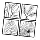 thumbnail image 2 of 4x Hoja Metal Arte Decoración De Pared Hierro Decoración De Pared Para Oficina Dormitorio Cocina, 2 of 5