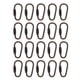 thumbnail image 3 of 20 Piezas Mini Llavero Mosquetón Broche Ganchos A Presión D Anillo Mosquetones Durable, 3 of 5