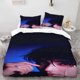 thumbnail image 1 of Close-up of Mysterious Male Right Face Themed Bedding Set Duvet Cover and Pillowcase Set Soft and Comfortable, 1 of 1
