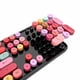 thumbnail image 2 of Teclado + Mouse Inalámbrico Lapiz Labial Retro Mujer Negro, 2 of 4