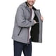 thumbnail image 3 of Chaqueta Tommy Hilfiger con relleno de concha blanda y capucha gris para hombre, 3 of 3