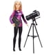 thumbnail image 1 of Muñeca Barbie astrofísica con telescopio y mapa estelar, rubia, 1 of 7