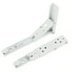 thumbnail image 1 of Escuadras Repisa Plegable 8 20cm 2unidades Blanca Metalica TFX, 1 of 7