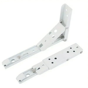Escuadras Repisa Plegable 8 20Cm 2Unidades Blanca Metalica Tfx Blanco 8 Pulgadas