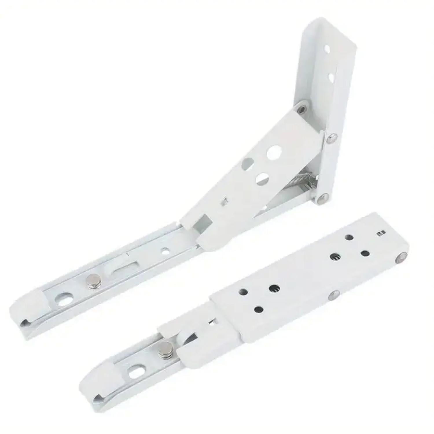 Escuadras Repisa Plegable 10" 25cm 2unidades Blanca Metalica Tfx Blanco 10 Pulgadas