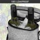 thumbnail image 5 of Bolsa de vino OPUX con aislamiento para 2 botellas, color gris jaspeado, 5 of 8