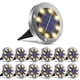 thumbnail image 1 of Luces solares OULONGER, paquete de 12, impermeables, luz cálida, 1 of 6