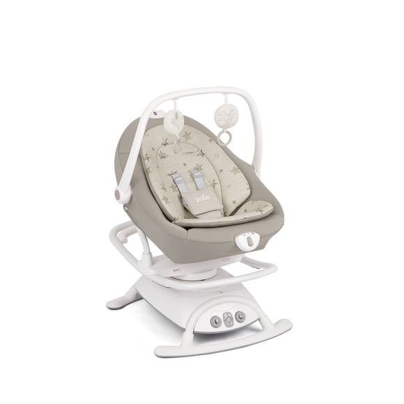 Silla Nido Mecedora Balancín Electrónica Sansa 2in1 Cosmo Tan
