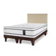 thumbnail image 1 of Cama Europea Chocolate Majesty King + Respaldo Design Crudo Base Dividida, 1 of 6